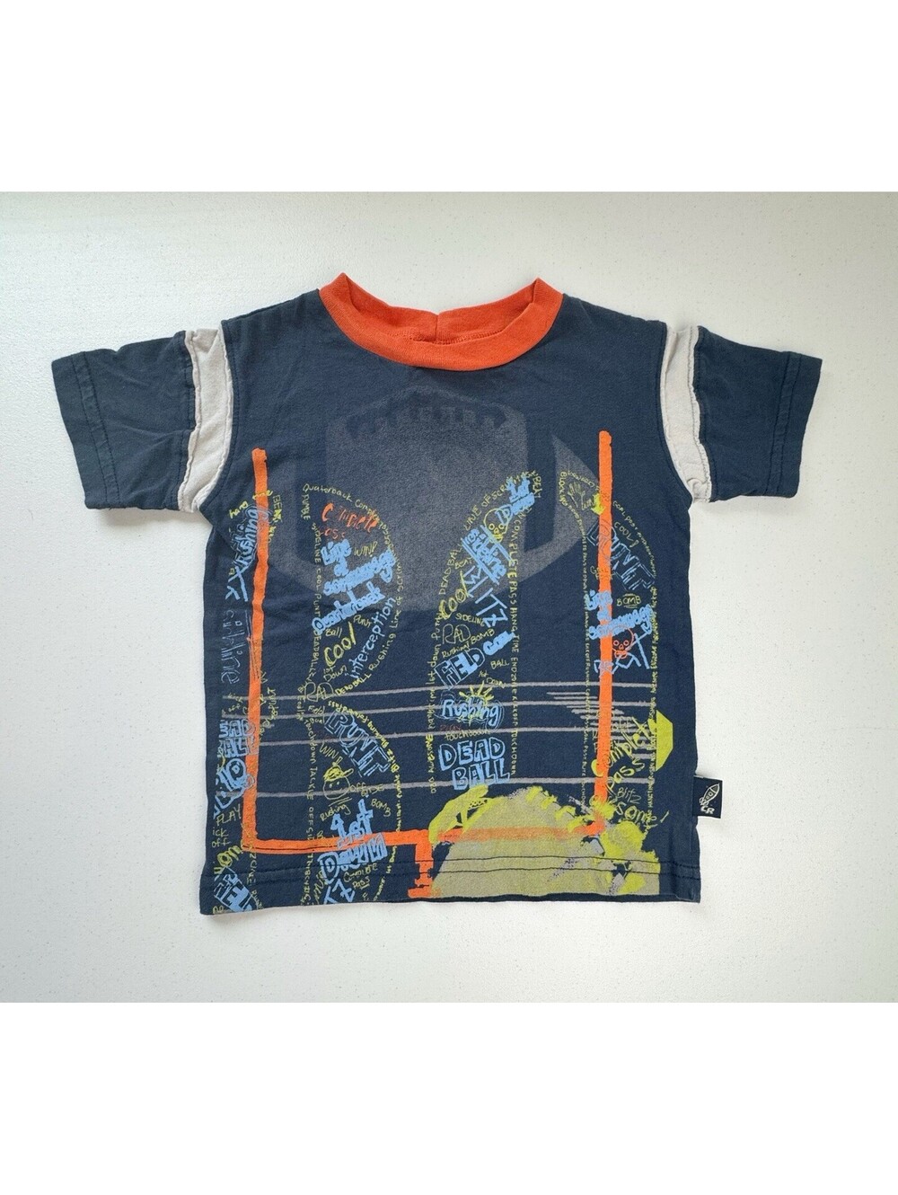 Charlie Rocket Football Graphic Tee Size 2T